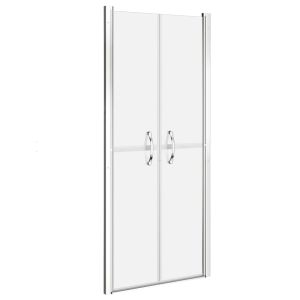 Porta de chuveiro vidaxl esg fosca 86x190 cm