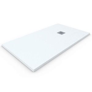 Base de duche em resina extraplano. Branco 90x190cm