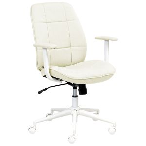 Cadeira de escritório carlton tecido verde menta