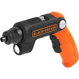 Chave de fenda elétrica 3.6v + 3 acessórios - black+decker - bdcsfl20c-qw
