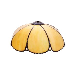 Abajur tiffany avulso, série virginia, 30 cm de ø