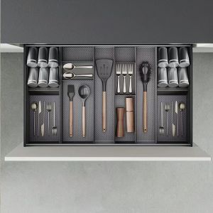 Organizador inclinado orderbox 150x470 para gaveta
