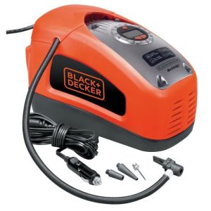 Gonfleur compresseur com fio - black&decker - asi300-qs - 11 bares/160 psi