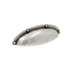 Puxador para mobiliário zamac dist entre furos 64 mm lote  6