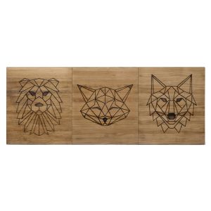 Cabeceira da cama. Modelo animais 180x60