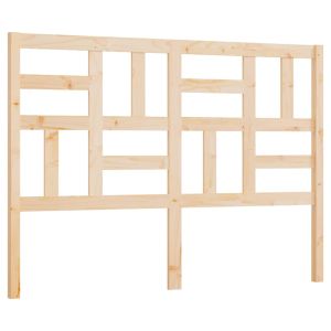 vidaXL cabeceira de madeira de pinho maciça 166x4x104 cm