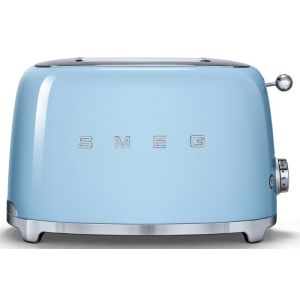Torradeira azul 950w - smeg - 2 fatias - 6 níveis de tostagem