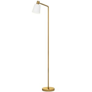 Candeeiro de pé 45x21x148 cm aço e pástico bicolor Homcom