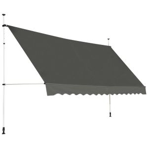 Toldo retráctil de 200 x 200 a 300 cm