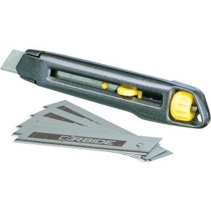 Cortador de intertravamento stanley - 1-10-018 - 18 mm - corpo de metal dur