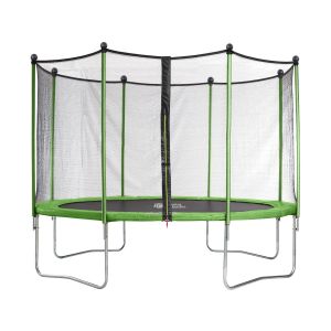 Trampolim "yoopi"  - ø  3.65 m - com rede de proteção + escada + capa + kit