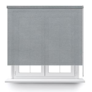 Estor enrollable screen basic 5% gris 80x150cm.