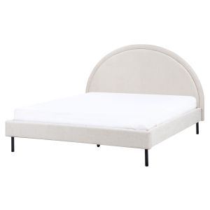 Cama tecido margut 160 x 200 cm creme claro