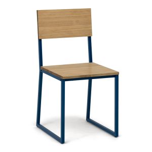 Silla desmontable oxford azul ev