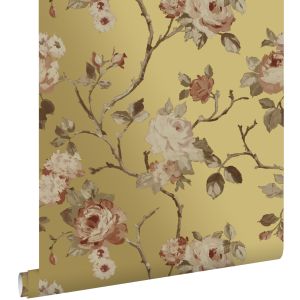 Estahome papel de parede flores vintage 53 cm x 10.05 m 139762