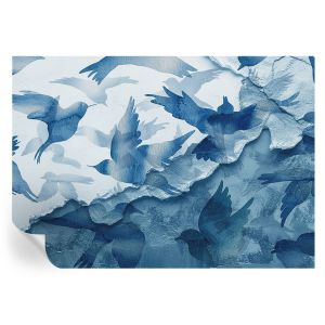 Papel parede adesivo pássaros dinâmicos 208x146 tulup