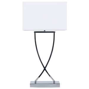 Candeeiro de mesa yasuni metal branco