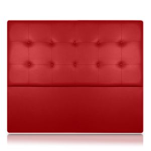 Cabeceros atenea tapizado polipiel rojo 190x120 de sonnomattress