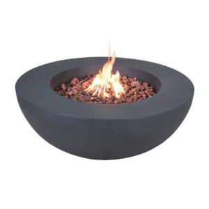 Mesa de fogo a gás lunar bowl s/acessórios