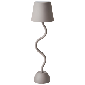 Candeeiro de mesa ferro creme vouga