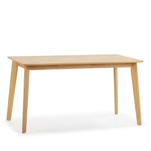 Mesa de jantar pomago 140x80 cm cor carvalho