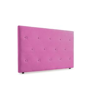 Cabeceira estofada venice aqualine 100x115x12 cm - fúcsia - moonia