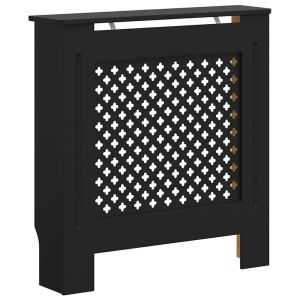 Cobertura de radiador mdf 78 cm preto