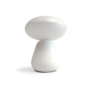 Luminária LED de mesa usb - Branco - portátil e regulável, 3 temperaturas