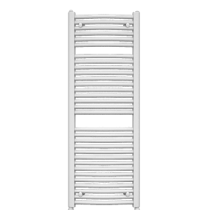 Radiador toalheirocurvo branco122x60cm/832w(dt50k)/casa banho até 10 m2