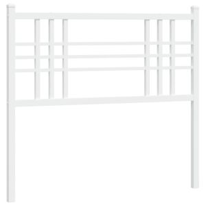 vidaXL cabecero de metal blanco 100 cm