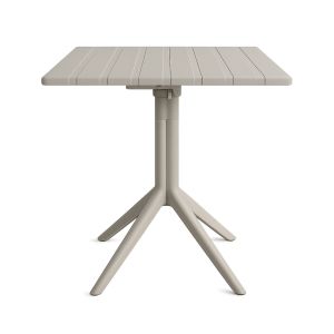 Mesa de bar quadrada 70x70cm ares com tampo dobrável 7house
