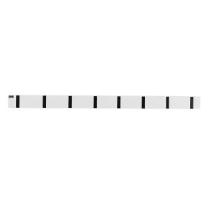 Perchero hook incl. 8 ganchos e imanes - blanco