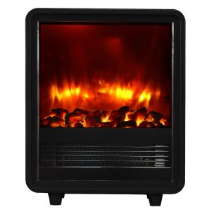 Lareira elétrica BALDERIA George - aquecedor elétrico, 2000 w - preto