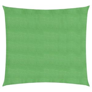 vidaXL toldo de vela hdpe verde claro 160 g/m² 2x2 m