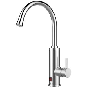 Torneira com aquecedor elétrico instantâneo  briebe ih1205 aço inoxidável