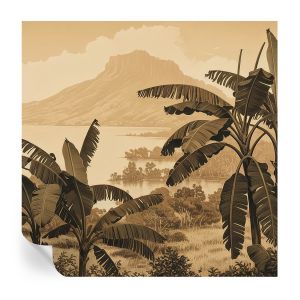 Papel de parede adesivo panorama tropical 250x250 tulup