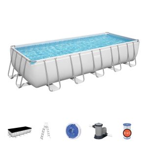 Conjunto de piscina desmontável bestway® power steel ™ 6,40 m x 2,74 m