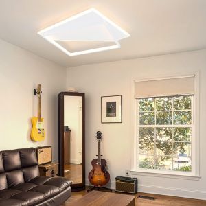 Nettlife LED luz de teto 48cm 53w lâmpada do quarto lâmpadas modernas sala