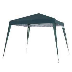Tenda dobrável 297x297x250 cm aço e tecido oxford color verde Outsunny
