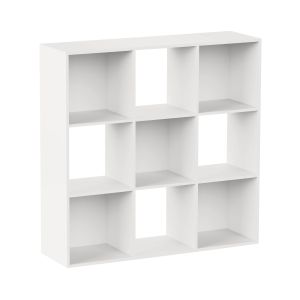 Unidade de prateleiras 9 compartimentos 100,5x32x100,5cm 7house