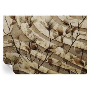 Papel de parede vinílico flora clássica 208x146 tulup