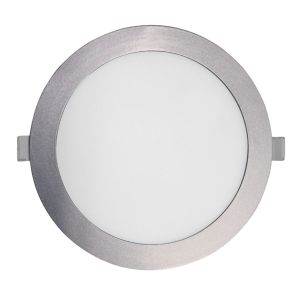 Downlight LED compact redondo supra 24w 2400lm ip44 cromo secom