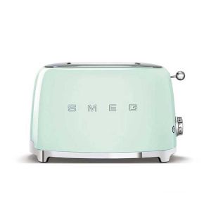 Smeg tostador 2 fatias 950w verde - tsf01pgeu