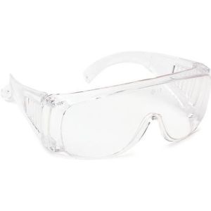 Óculos para visitantes - singer - evastar - 100% policarbonato - incolor