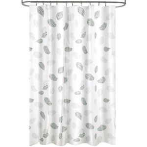 Cortina ducha tela hojas 180 x 200 cm. cortina baño, cortina tela impermeable con anillas