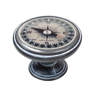 Puxador de óxido em picleto botão 37mm 4, lote de 12