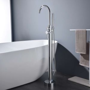 Misturador de banheira independente sky bath cromado inox s304