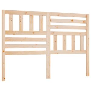 vidaXL cabecero de cama madera maciza de pino 146x4x100 cm