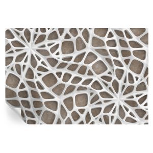 Papel parede adesivo rede de renda 104x152 tulup