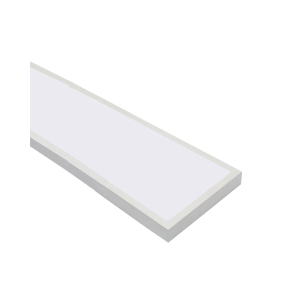 Painel LED retroiluminado para surface 120x30 cm, 60w 5000lm, branco 4200k